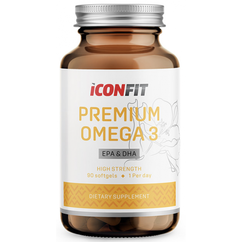 Iconfit Premium Omega 3 90 kapslit foto